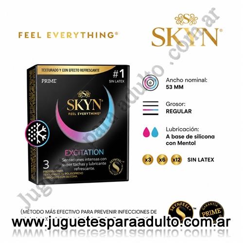 Accesorios, Preservativos, Preservativo SKYN Excitacion